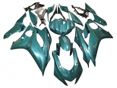 Cheap 2017-2025 Yamaha YZF R6 Motorcycle Fairings - Metallic Teal Green Canada