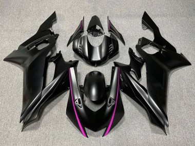 Cheap 2017-2025 Yamaha YZF R6 Motorcycle Fairings - Matte Black Pink Canada