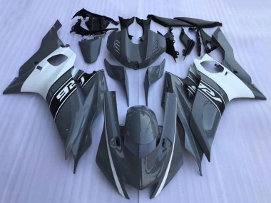 Cheap 2017-2025 Yamaha YZF R6 Motorcycle Fairings - Dark Nardo Grey White Black Canada