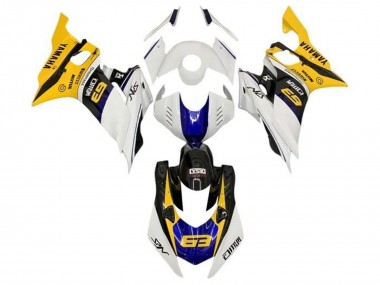 Cheap 2017-2025 Yamaha YZF R6 Motorcycle Fairings - White Yellow Blue Black Canada