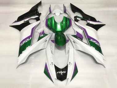 Cheap 2017-2025 Yamaha YZF R6 Motorcycle Fairings - White Green Purple Black Canada