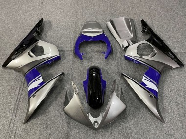 Cheap 2005 Yamaha YZF R6 Motorcycle Fairings - Silver Blue Black White Canada