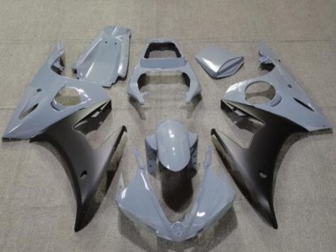 Cheap 2005 Yamaha YZF R6 Motorcycle Fairings - Nardo Grey Matte Black Canada