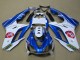 2006-2008 Triumph Daytona 675 Triple Motorcycle Fairings - White Blue Canada
