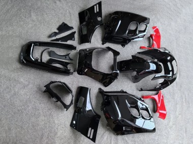 Cheap 1987-1988 Honda CBR1000F Hurricane Motorcycle Fairings - Glossy Black Red Canada