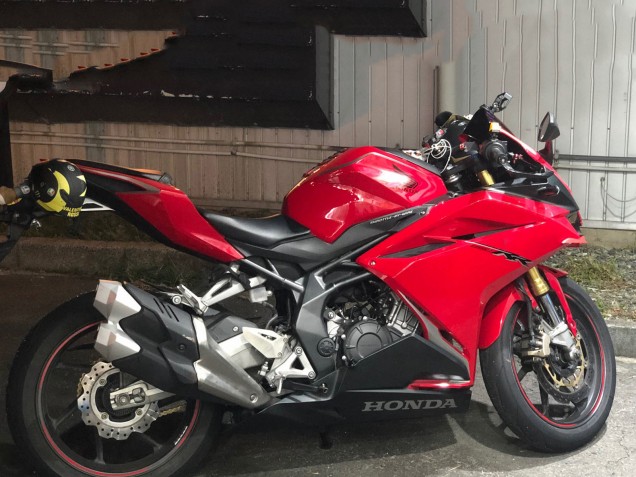 2017-2022 Honda CBR250RR Motorcycle Fairing - Red Matte Black Canada