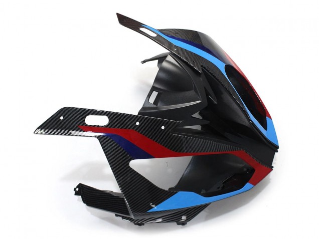 2015-2016 BMW S1000RR Motorcycle Fairings - Blue Red Carbon Fiber Canada