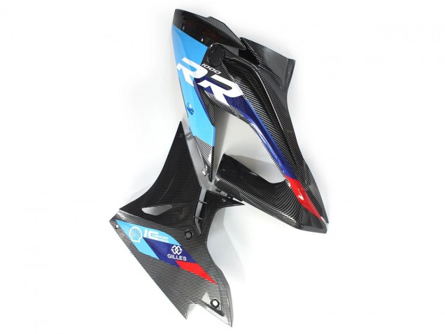 2015-2016 BMW S1000RR Motorcycle Fairings - Blue Red Carbon Fiber Canada