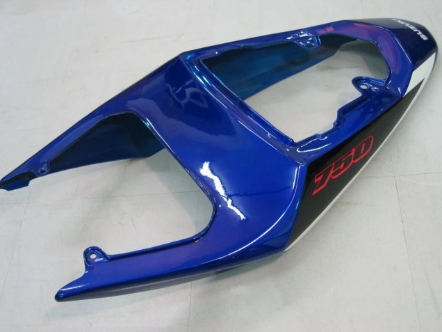 2004-2005 Suzuki GSXR 600/750 Motorcycle Fairings - Blue Grey Glossy Black Canada