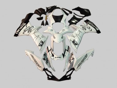 Cheap 2011-2024 Suzuki GSXR 600/750 Motorcycle Fairings - White Black Alstare Corona Extra Motul Canada