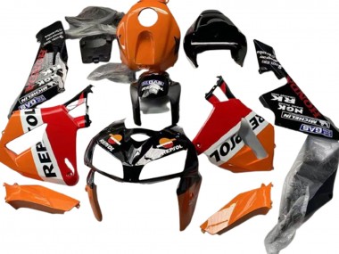 Cheap 2005-2006 Honda CBR600RR Motorcycle Fairings - Black Orange White Red Repsol Canada