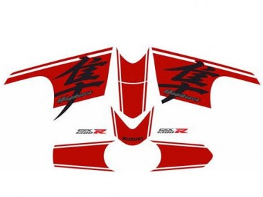 Cheap 2008-2020 Suzuki GSXR 1300 Hayabusa Motorcycle Fairing - Glossy Black Red Canada