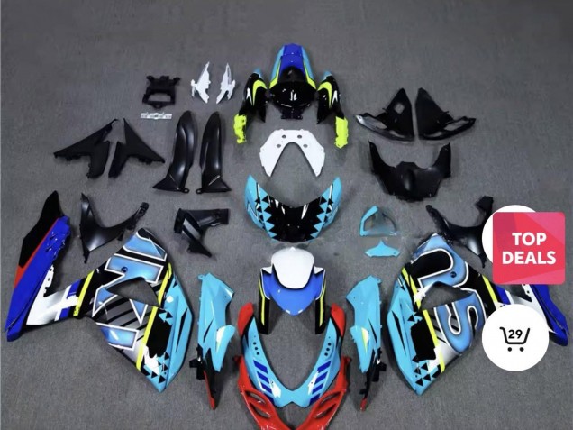 2009-2016 Suzuki GSXR 1000 Motorcycle Fairings - Blue Red Yellow White Canada