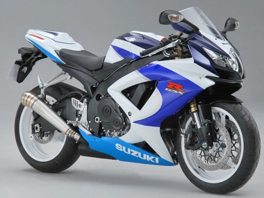 Cheap 2008-2010 Suzuki GSXR 600/750 Motorcycle Fairings - White Blue Red Canada