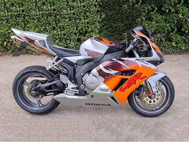 2006-2007 Honda CBR1000RR Motorcycle Fairings - Silver Orange Canada