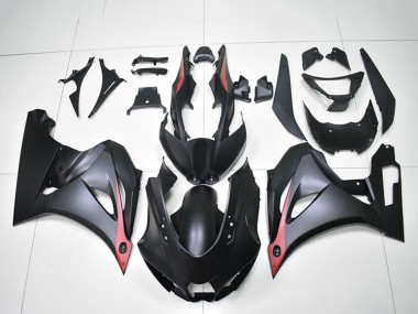 Cheap 2017-2024 Suzuki GSXR 1000 Motorcycle Fairings - Matte Black Red Canada