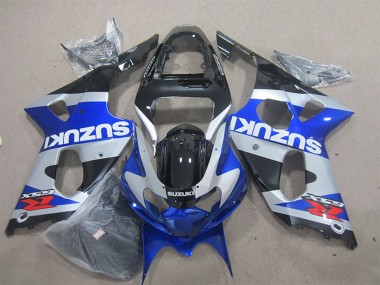 Cheap 2000-2002 Suzuki GSXR 1000 Motorcycle Fairings - Blue Silver Black Red White Decal Canada