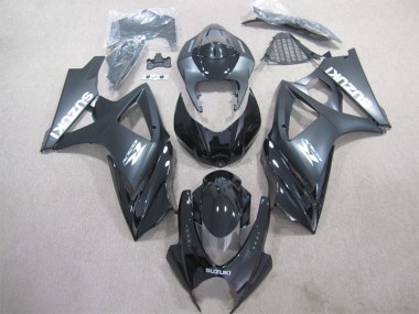 Cheap 2007-2008 Suzuki GSXR 1000 Bike Fairings - Glossy Black Matte Black Canada