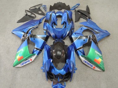 Cheap 2009-2016 Suzuki GSXR 1000 Motorcycle Fairings - Blue Green JOMO Canada