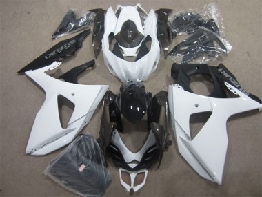 Cheap 2009-2016 Suzuki GSXR 1000 Motorcycle Fairing Kits - White Black Canada