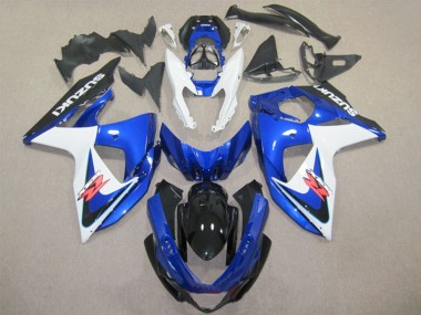 Cheap 2009-2016 Suzuki GSXR 1000 Abs Fairings - White Blue Black Canada