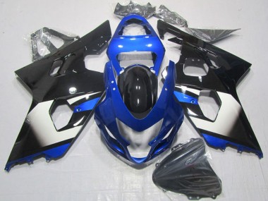 Cheap 2004-2005 Suzuki GSXR 600 Motorcycle Fairings - Blue White Black Canada