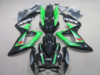 Cheap 2006-2007 Suzuki GSXR 600 Motorcycle Fairings - Green Glossy Black Red Canada