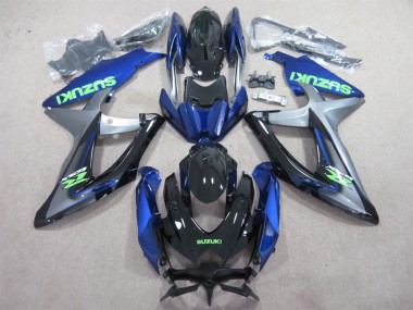 Cheap 2008-2010 Suzuki GSXR 600 Motorcycle Fairings - Blue Silver Glossy Black Green Canada