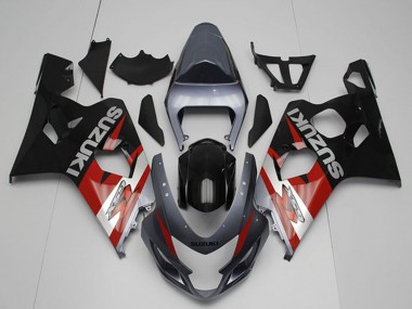 Cheap 2004-2005 Suzuki GSXR 750 Motorcycle Fairings - Silver Grey Red Black Canada