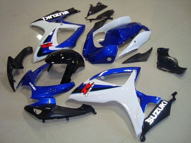 Cheap 2006-2007 Suzuki GSXR 750 Motorcycle Fairings - White Blue Glossy Black Red Canada
