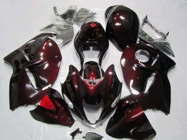 Cheap 1996-2007 Suzuki GSXR 1300 Hayabusa Motorcycle Fairing Kits - Red Black Canada