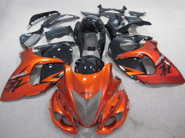 Cheap 2008-2020 Suzuki GSXR 1300 Hayabusa Motorcycle Fairings - Orange Black Canada