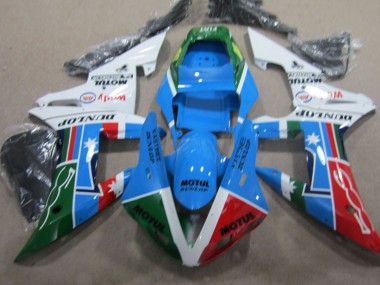 Cheap 2002-2003 Yamaha YZF R1 Motorcycle Fairings - White Blue Green Red Black Motul Canada