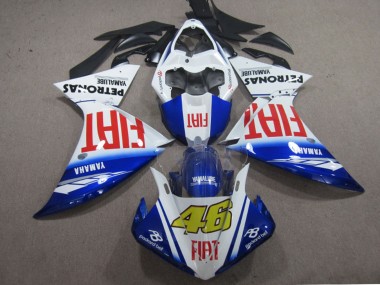 Cheap 2009-2011 Yamaha YZF R1 Motorcycle Fairings - White Blue Red Fiat 46 Canada