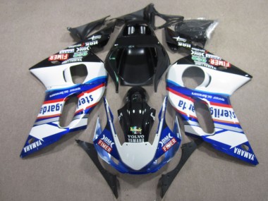 Cheap 1998-2002 Yamaha YZF R6 Motorcycle Fairings - White Blue Red Black Vilvo Fimer Sterilgarda Canada