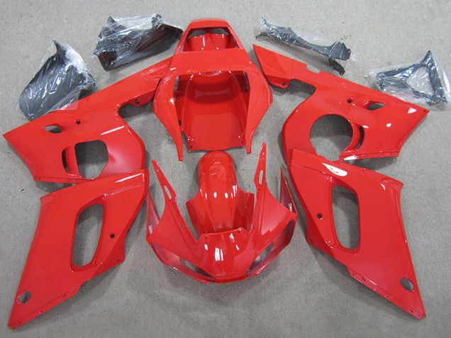 1998-2002 Yamaha YZF R6 Motorcycle Fairings - Red Canada