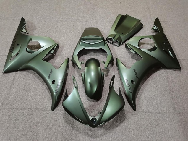 Army Green 03-04 R6 Fairings Army Green 03-04 R6 Fairings