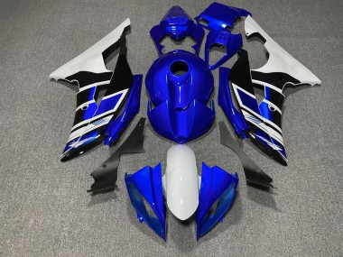 Blue Black and White OEM Style 08-16 R6 Fairings