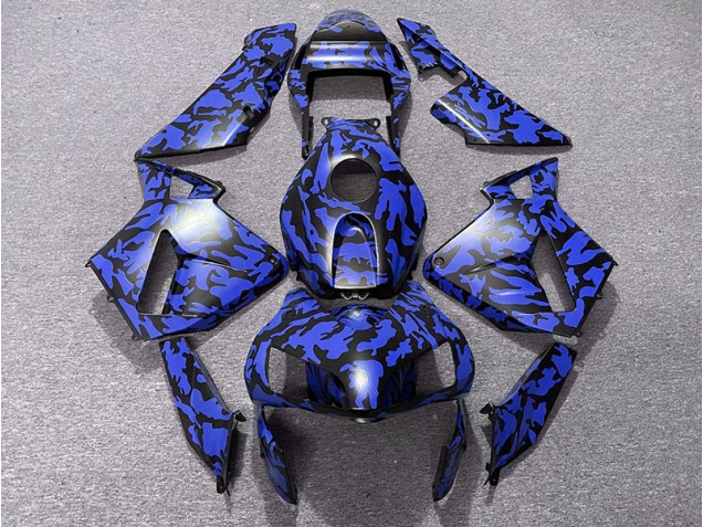 Blue Camo 03-04 CBR600RR Fairings Blue Camo 03-04 CBR600RR Fairings