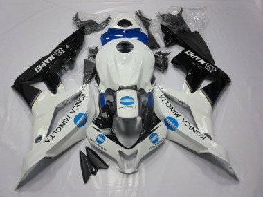 Blue KM and Black 07-08 CBR600RR Fairings