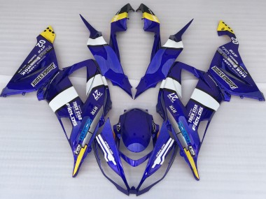 Blue Style 13-18 ZX6R Fairings