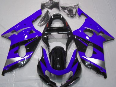 Blue OEM Style 01-03 GSXR 600-750 Fairings