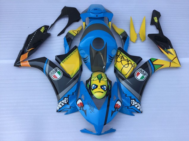 Blue Shark Teeth 12-16 CBR1000RR Fairings Blue Shark Teeth 12-16 CBR1000RR Fairings