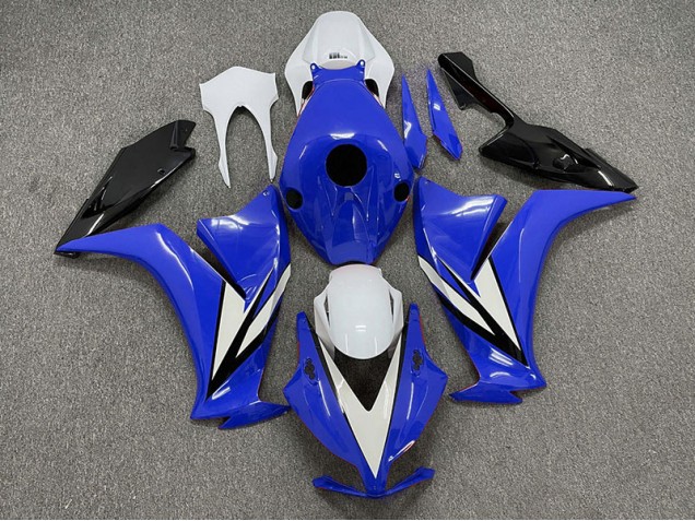 Blue with White 12-16 CBR1000RR Fairings