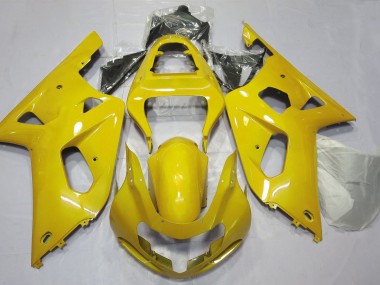 Bright Yellow 01-03 GSXR 600-750 Fairings