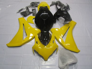 Clear Yellow and Black 08-11 CBR1000RR Fairings