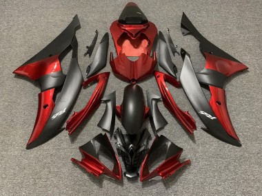 Custom OEM Style Red / Black 08-16 R6 Fairings