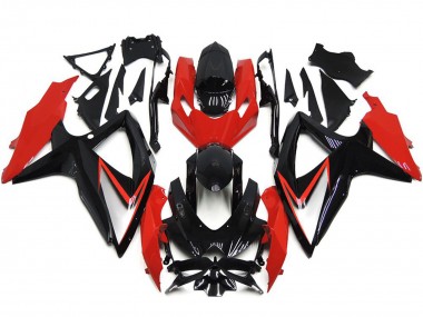 Custom Red OEM Style 08-10 GSXR 600-750 Fairings