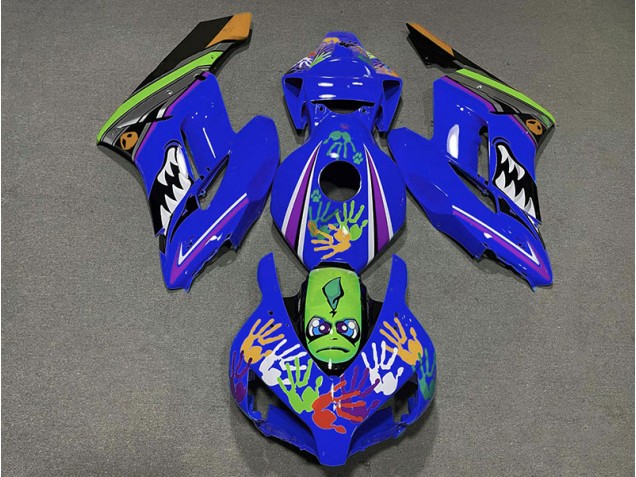 Dark Blue Shark 04-05 CBR1000RR Fairings Dark Blue Shark 04-05 CBR1000RR Fairings