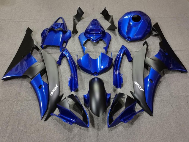 Dark Blue and Matte Black 08-16 R6 Fairings Dark Blue and Matte Black 08-16 R6 Fairings